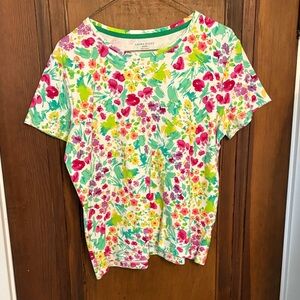 Laura Scott floral tee